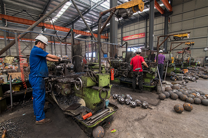 凌源网架配件车间